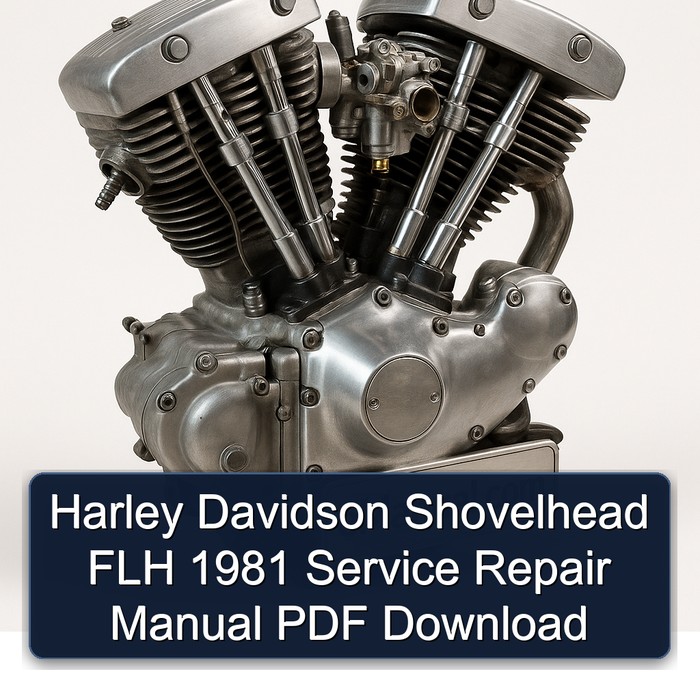 Harley Davidson Shovelhead FLH 1981 Service Repair Manual PDF Download