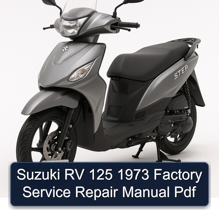 Suzuki RV 125 1973 Factory Service Repair Manual Pdf
