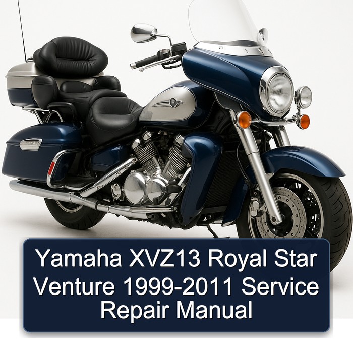 Yamaha XVZ13 Royal Star Venture 1999-2011 Service Repair Manual