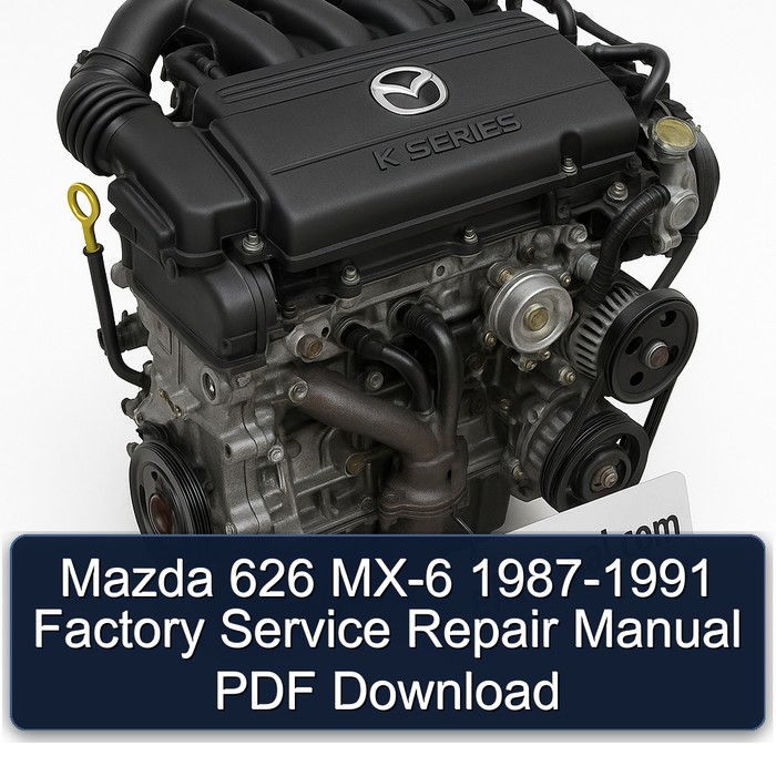 Mazda 626 MX-6 1987-1991 Factory Service Repair Manual PDF Download