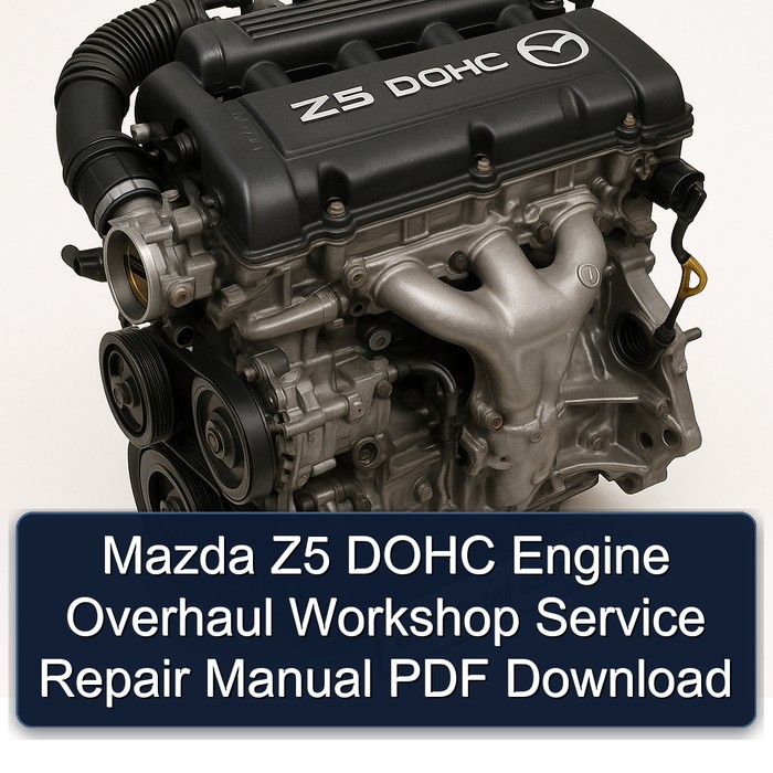 Mazda Z5 DOHC Engine Overhaul Workshop Service Repair Manual PDF Download