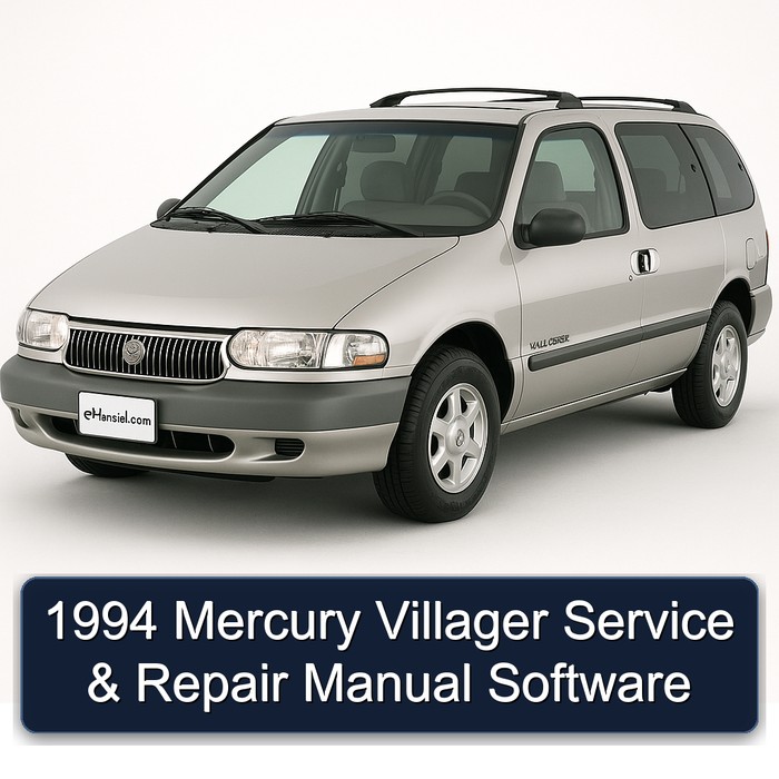 1994 Mercury Villager Service & Repair Manual Software