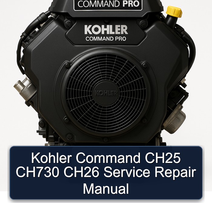 Kohler Command CH25 CH730 CH26 Service Repair Manual