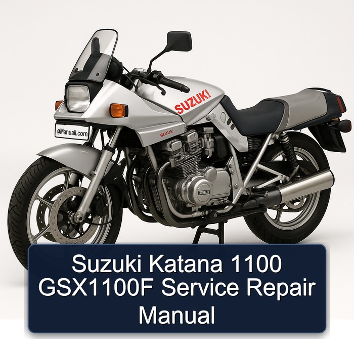 Suzuki Katana 1100 GSX1100F Service Repair Manual