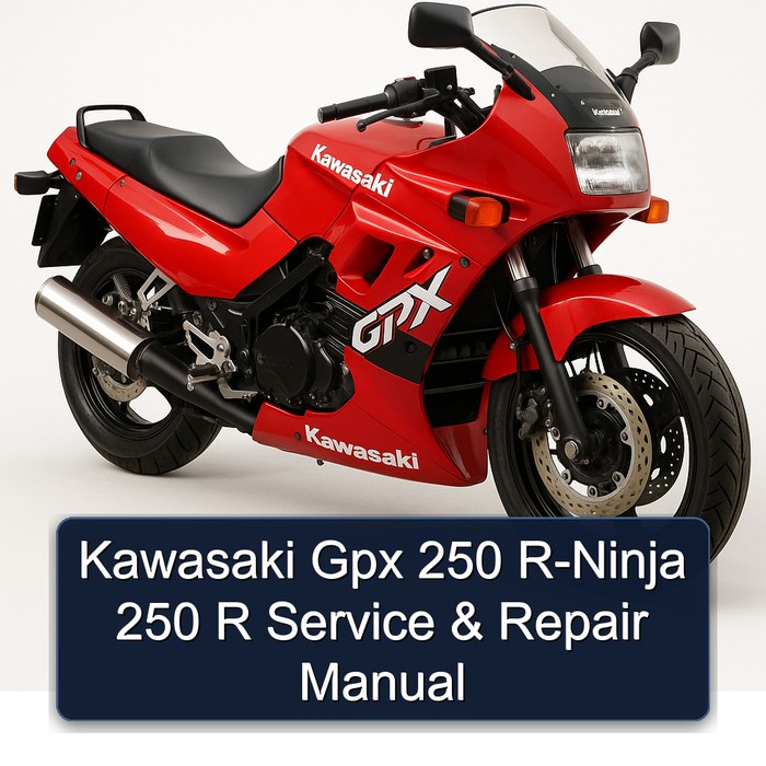 Kawasaki Gpx 250 R-Ninja 250 R Service & Repair Manual