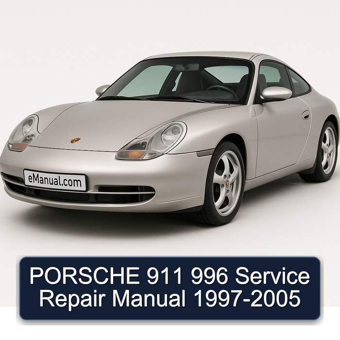 PORSCHE 911 996 Service Repair Manual 1997-2005