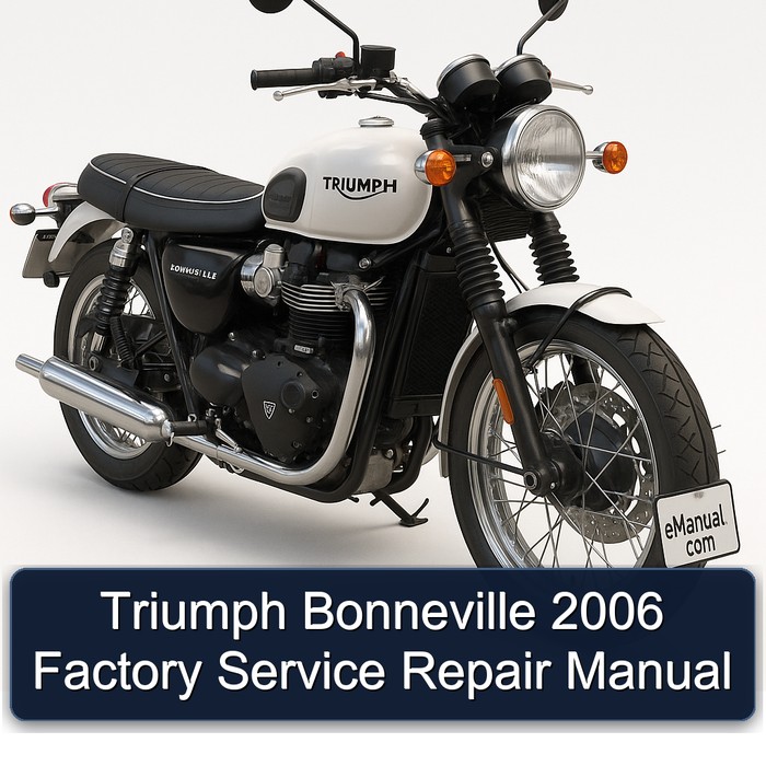 Triumph Bonneville 2006 Factory Service Repair Manual
