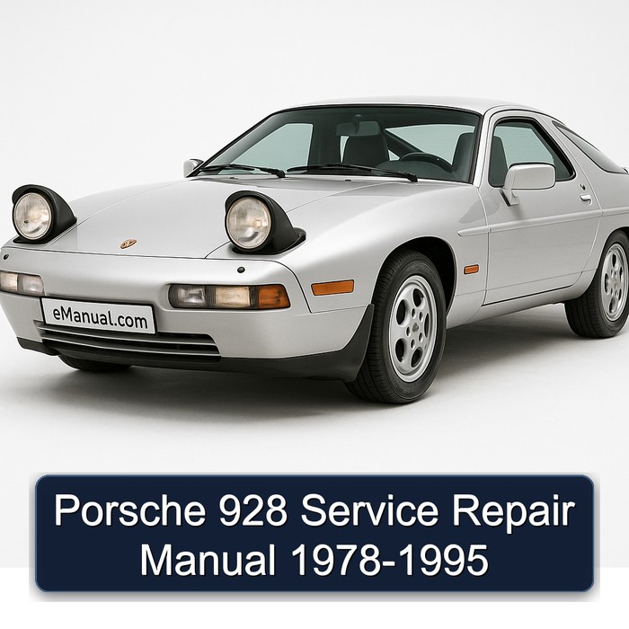 Porsche 928 Service Repair Manual 1978-1995