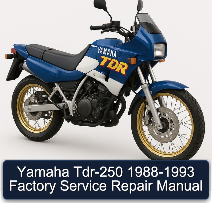 Yamaha Tdr-250 1988-1993 Factory Service Repair Manual