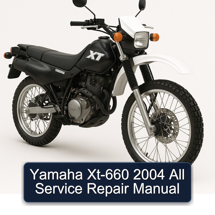 Yamaha Xt-660 2004 All Service Repair Manual
