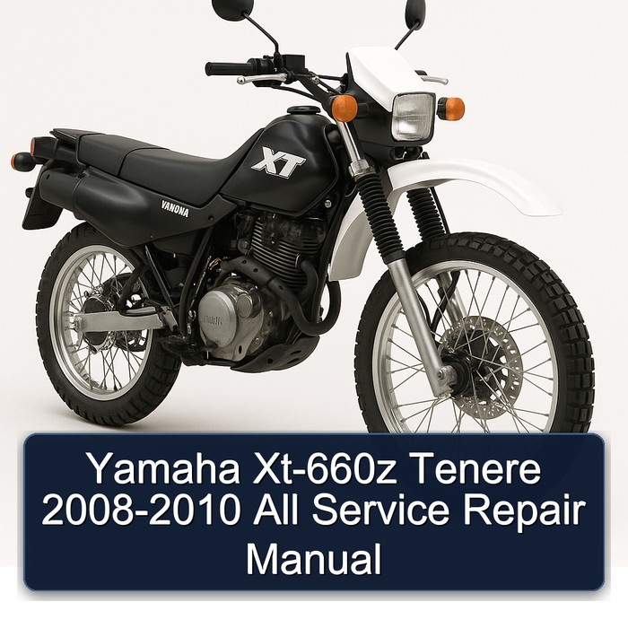 Yamaha Xt-660z Tenere 2008-2010 All Service Repair Manual