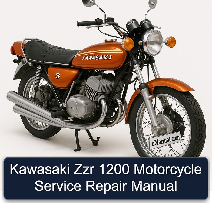 Kawasaki Zzr 1200 Motorcycle Service Repair Manual