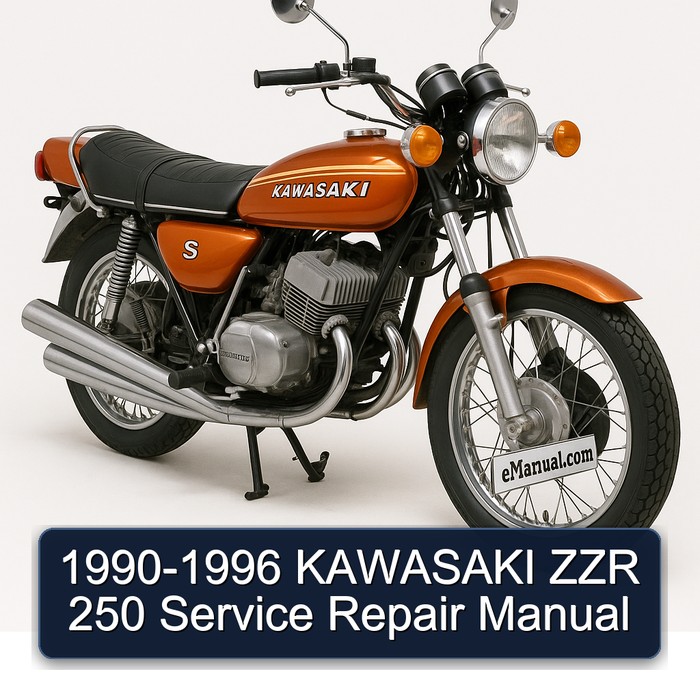1990-1996 KAWASAKI ZZR 250 Service Repair Manual