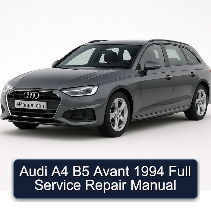 Audi A4 B5 Avant 1994 Full Service Repair Manual