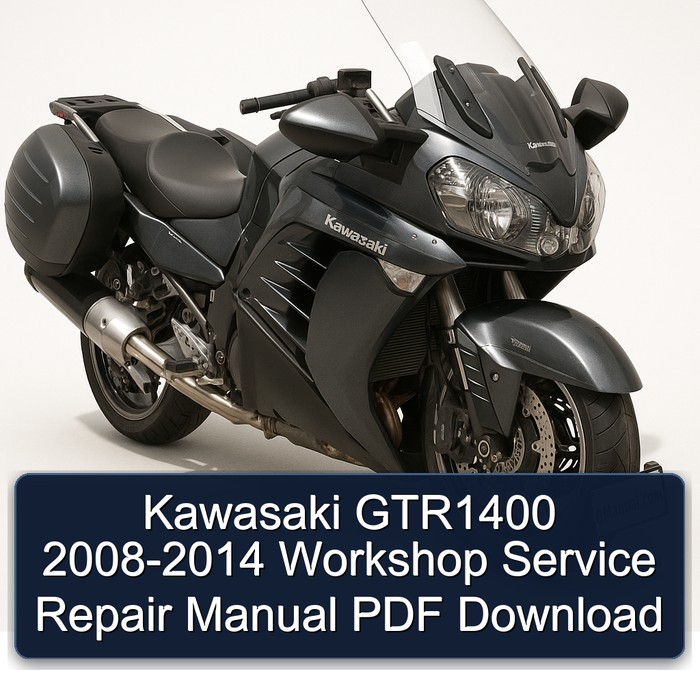 Kawasaki GTR1400 2008-2014 Workshop Service Repair Manual PDF Download