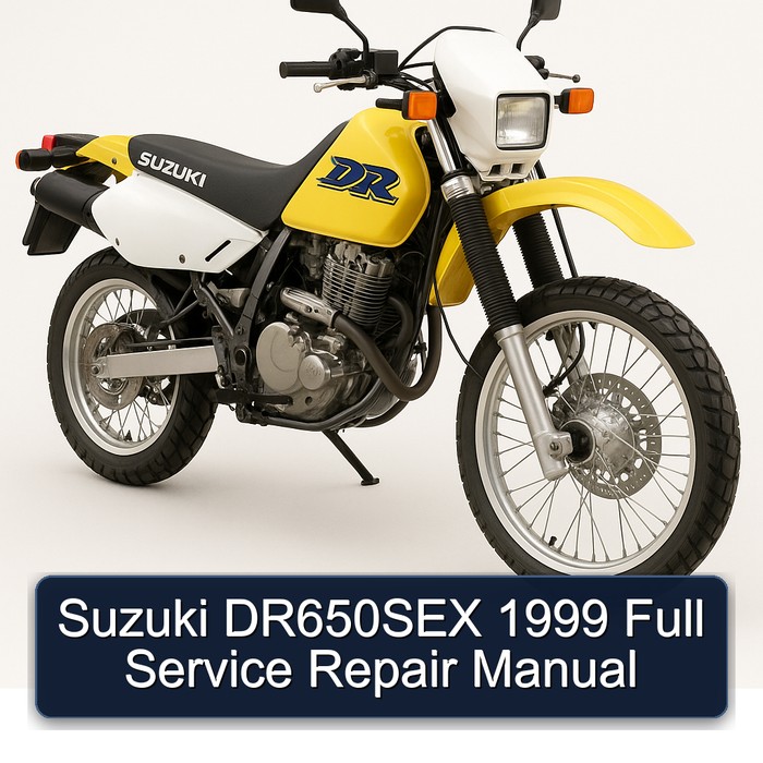 Suzuki DR650SEX 1999 Full Service Repair Manual