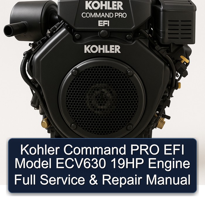 Kohler Command PRO EFI Model ECV630 19HP Engine Full Service & Repair Manual