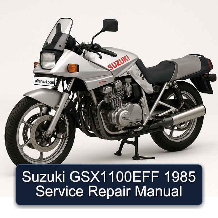 Suzuki GSX1100EFF 1985 Service Repair Manual