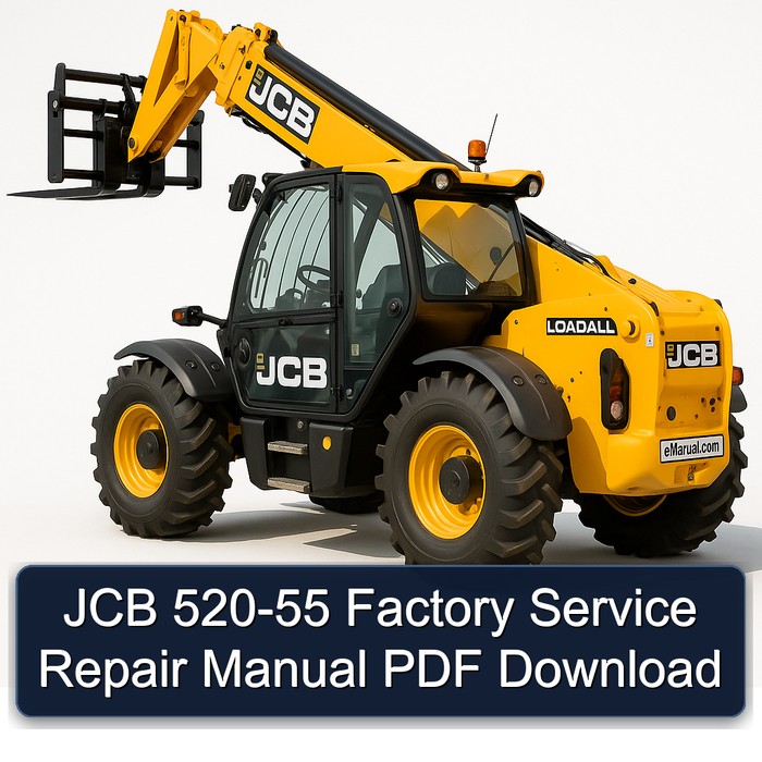 JCB 520-55 Factory Service Repair Manual PDF Download