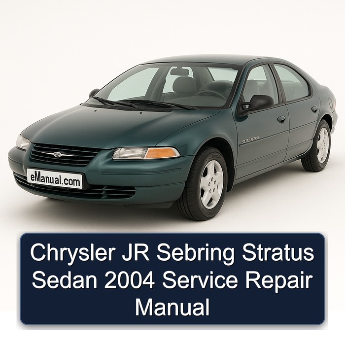 Chrysler JR Sebring Stratus Sedan 2004 Service Repair Manual