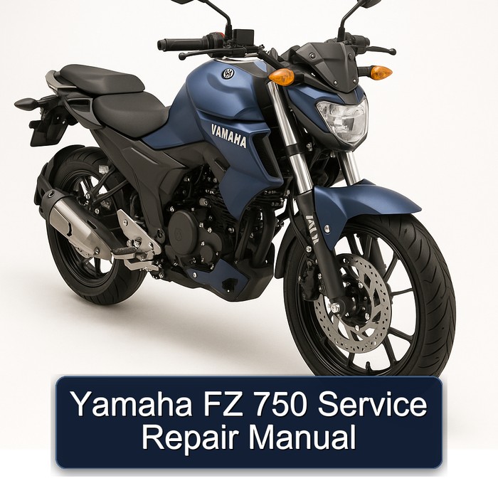 Yamaha FZ 750 Service Repair Manual