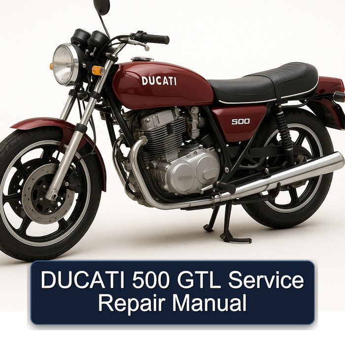 DUCATI 500 GTL Service Repair Manual