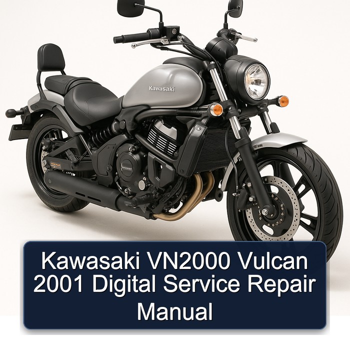Kawasaki VN2000 Vulcan 2001 Digital Service Repair Manual