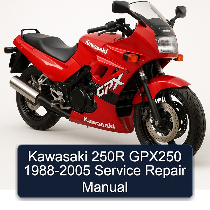 Kawasaki 250R GPX250 1988-2005 Service Repair Manual