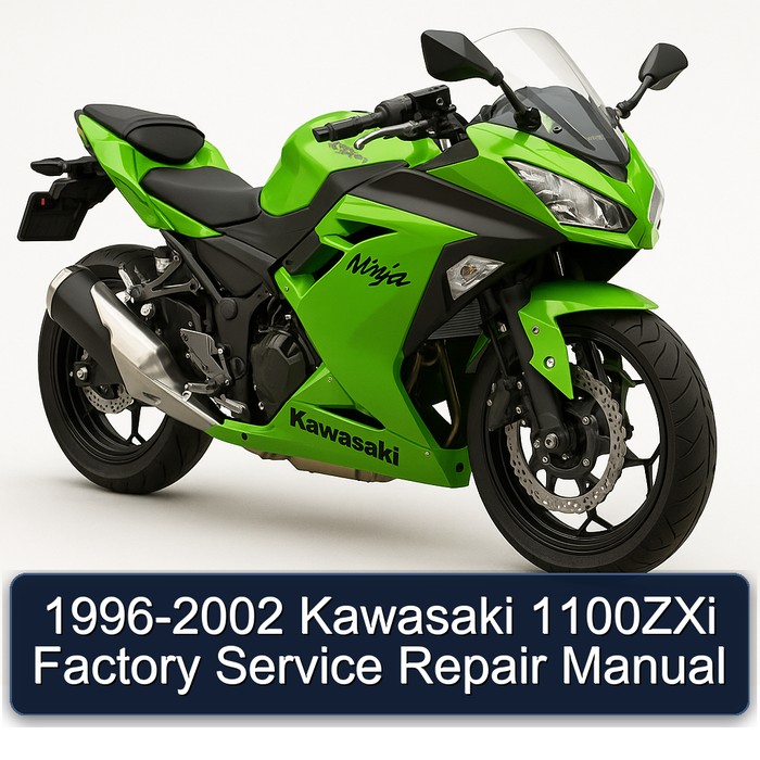 1996-2002 Kawasaki 1100ZXi Factory Service Repair Manual