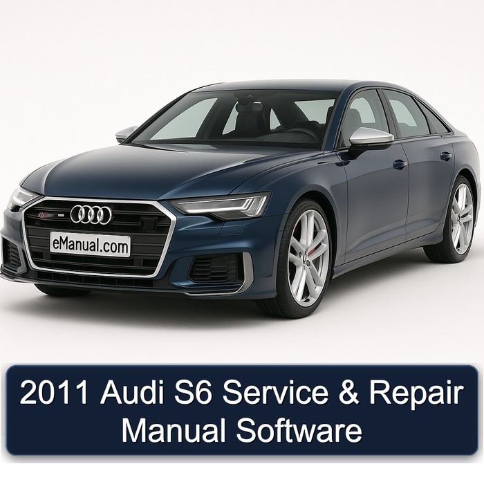 2011 Audi S6 Service & Repair Manual Software