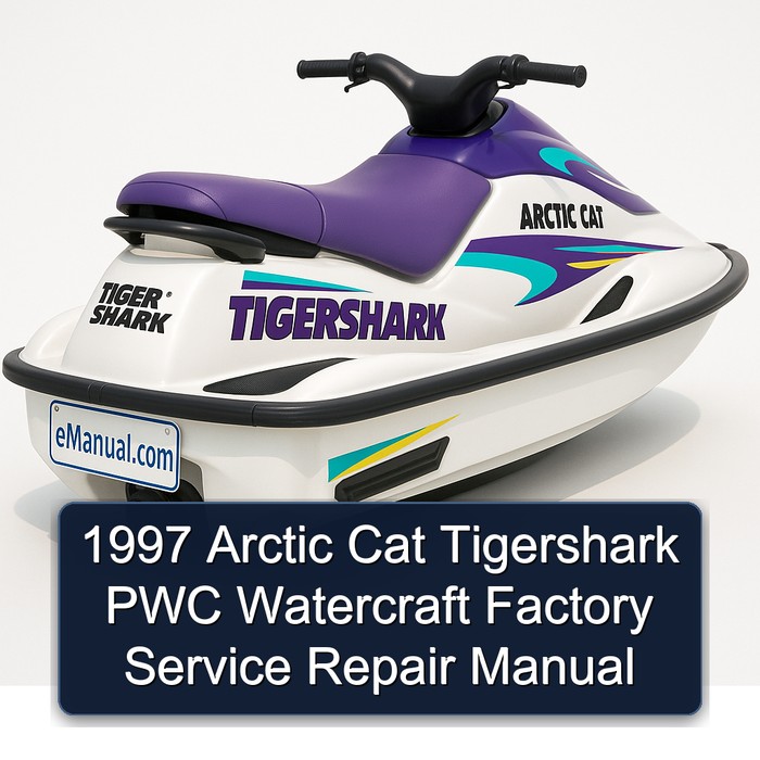 1997 Arctic Cat Tigershark PWC Watercraft Factory Service Repair Manual