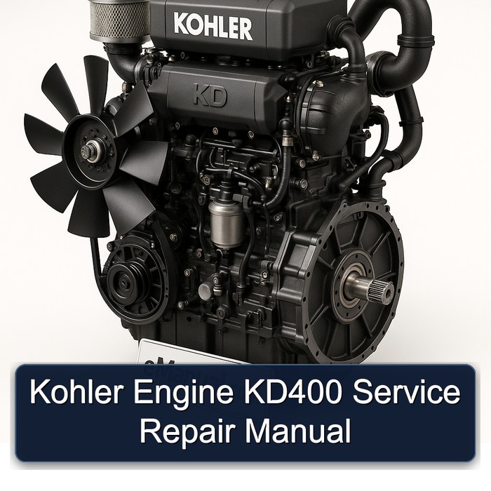 Kohler Engine KD400 Service Repair Manual