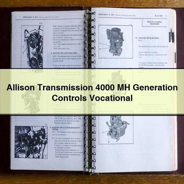 Allison Transmission 4000 MH Generation Controls Vocational